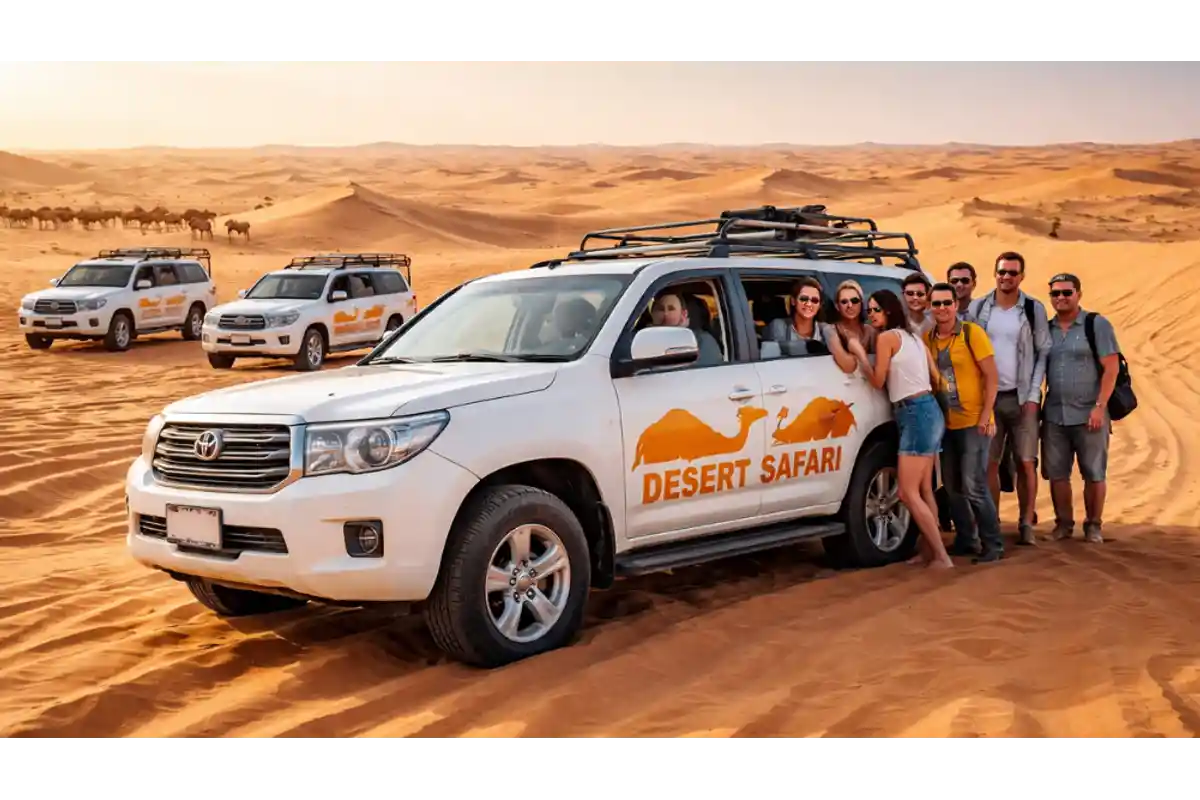 Desert Safari Group Transport in Dubai